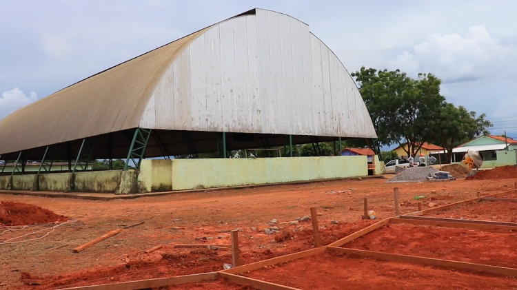 Prefeitura de Araputanga vai requalificar quadra de esportes do bairro Cidade Alta
