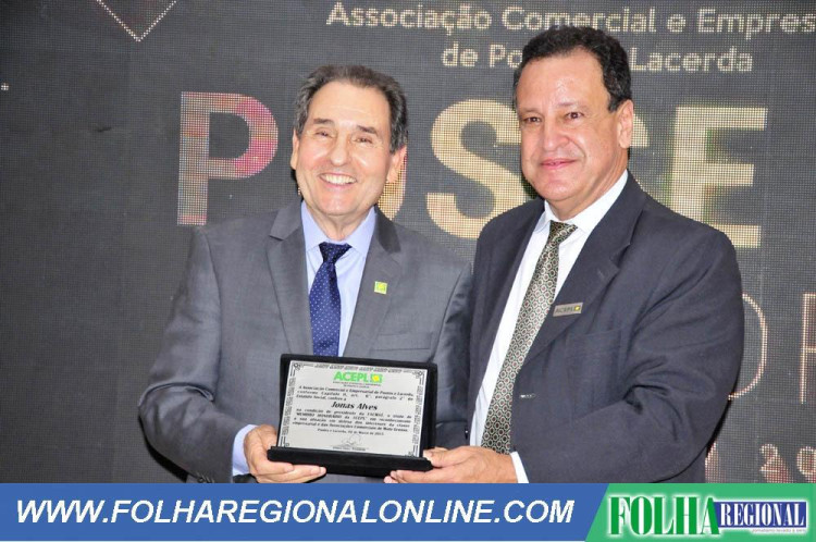 Presidente da FACMAT se torna membro honorário da Associação Comercial de Pontes e Lacerda