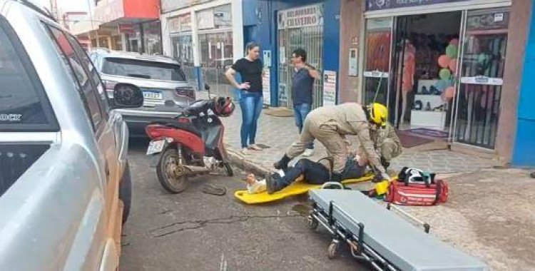 Quinta-feira começa com acidente de trânsito em Pontes e Lacerda