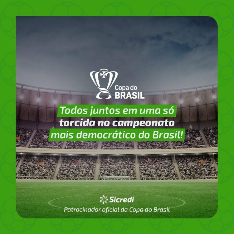 Sicredi apoia futebol nacional com patrocínio à Copa Intelbras do Brasil