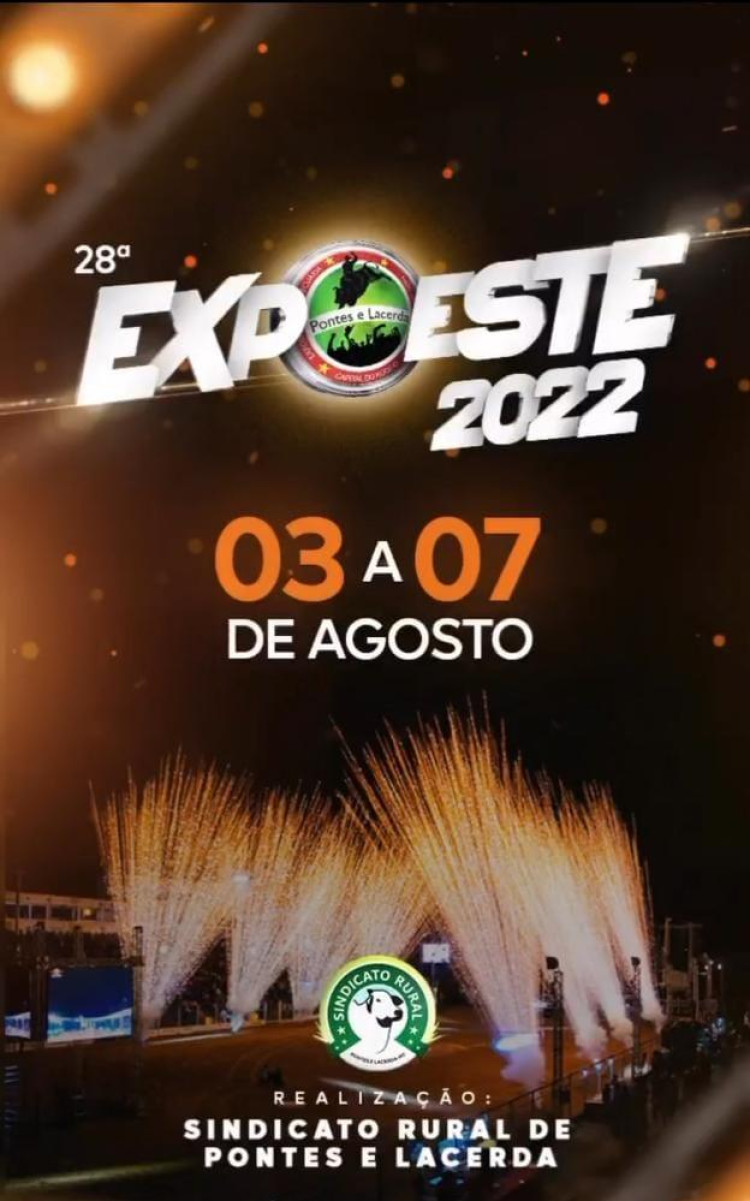 Sindicato Rural confirma primeiro show para Expoeste