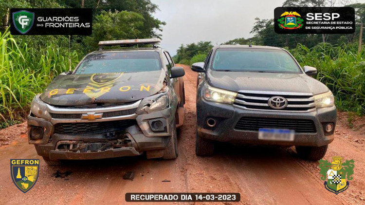 Suspeito entra em confronto com o Gefron e morre baleado