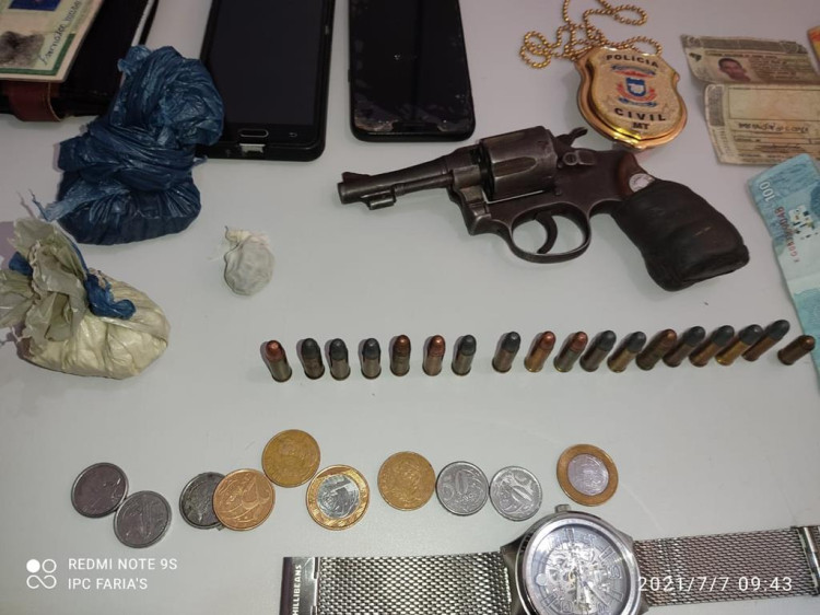 Traficante e foragido da Justiça de Rondônia são presos na região do garimpo Sararé
