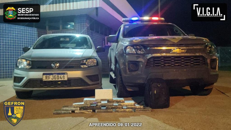Traficante é preso com mochila carregada de drogas em Pontes e Lacerda