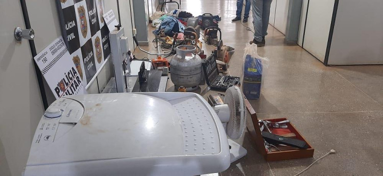 Três criminosos envolvidos em roubo a propriedade em Nova Lacerda são presos pela Polícia Civil