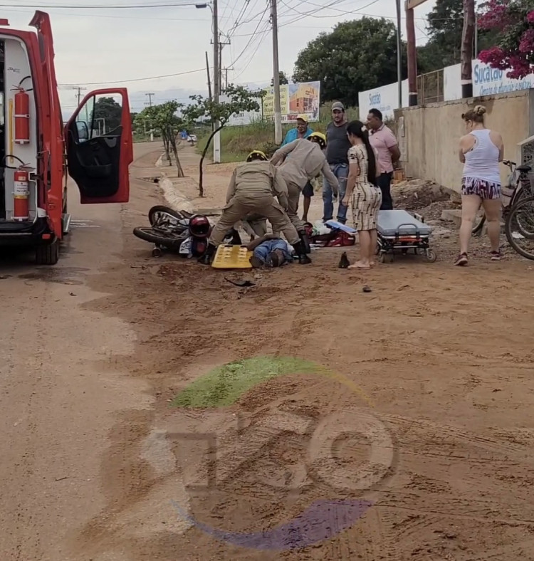 Ultrapassagem indevida acaba em acidente na Br174b na manhã deste sábado(15) em Pontes e Lacerda
