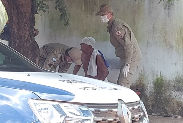 Usuário de drogas ataca idoso a pauladas durante briga em Pontes e Lacerda