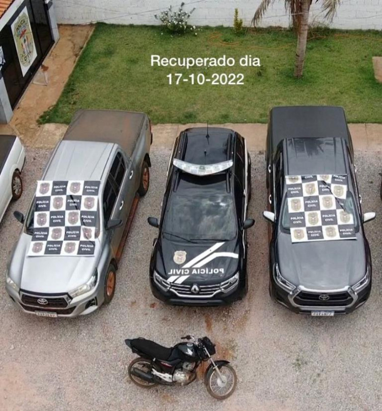 Veículos roubados e menores envolvidos; Policia Civil desarticula quadrilha em Vila Bela