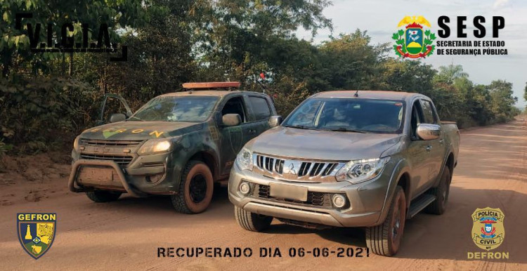 Vítima é mantida em cárcere privado durante roubo de caminhonete em Pontes e Lacerda