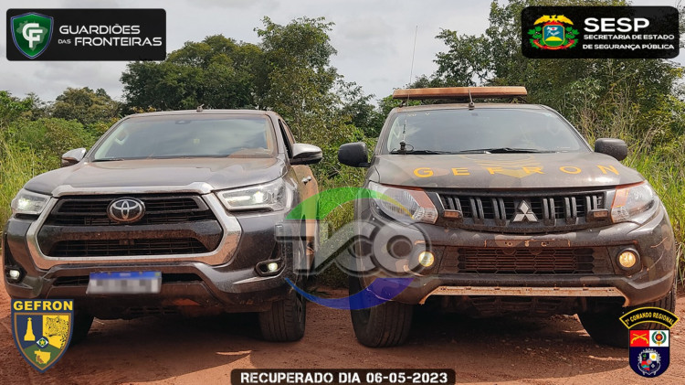 Gefron recupera veículo adulterado